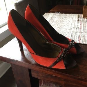 J. Crew peep toe shoes size 9